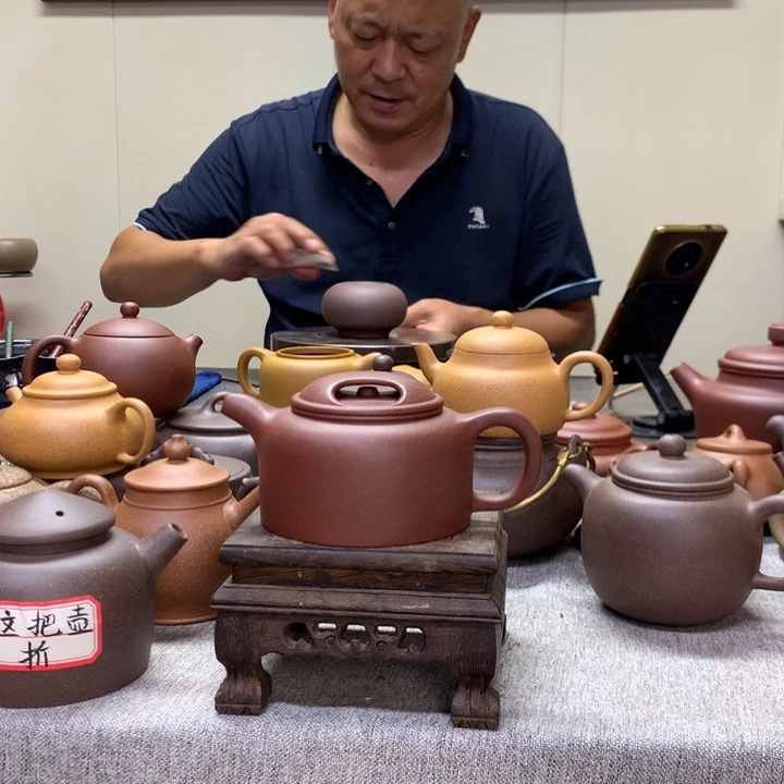 茶壶底槽青牛盖200 C半手工制作