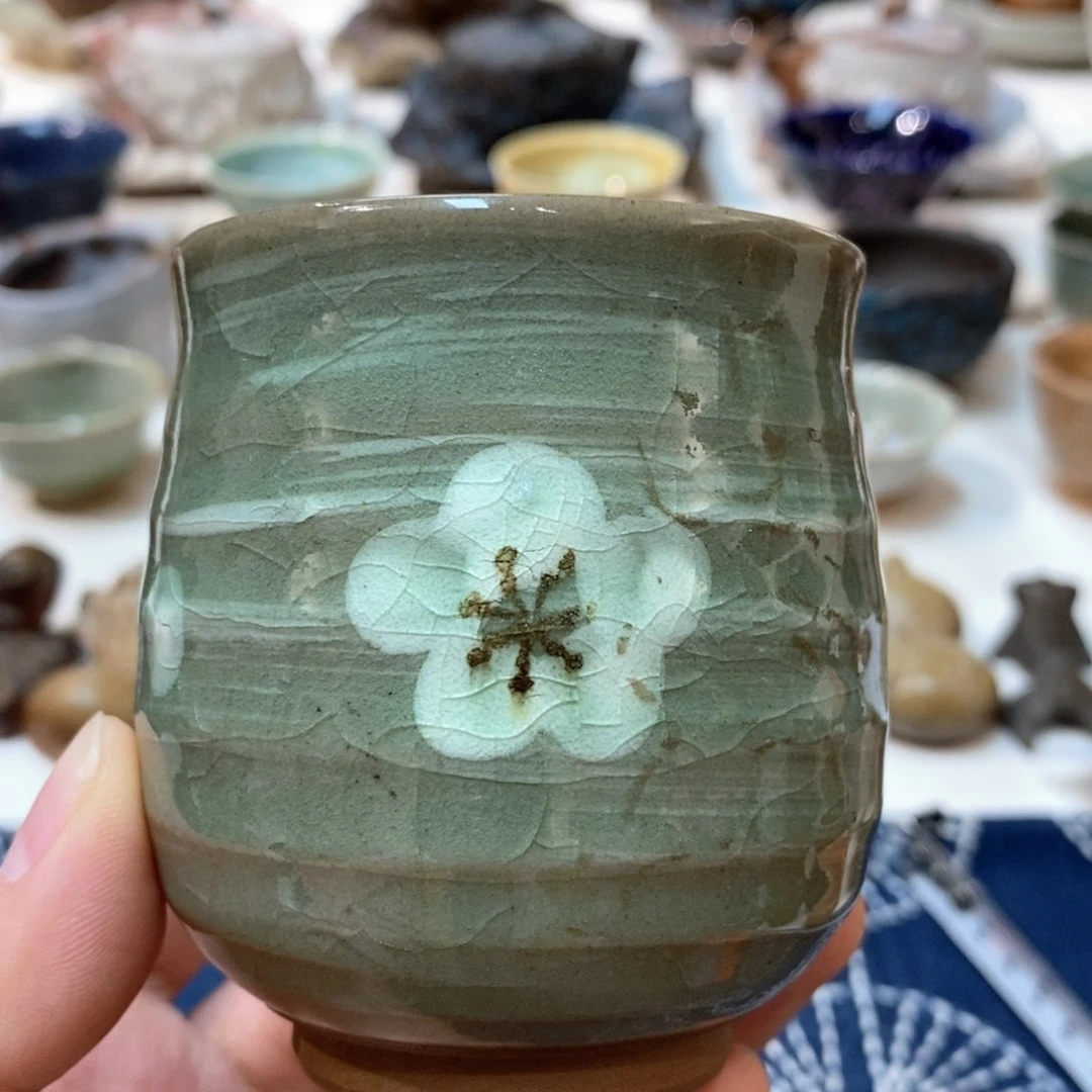 柴烧侘寂粗陶茶具