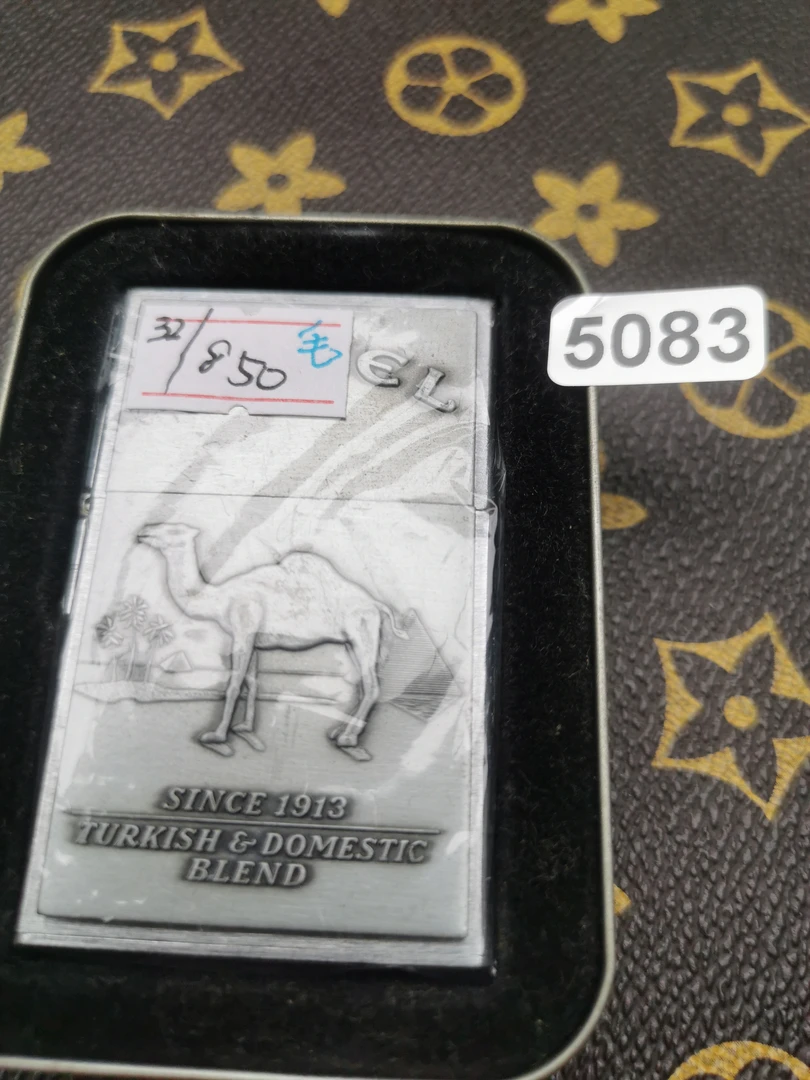 Zippo打火机回血32板砖贴章骆驼-5083