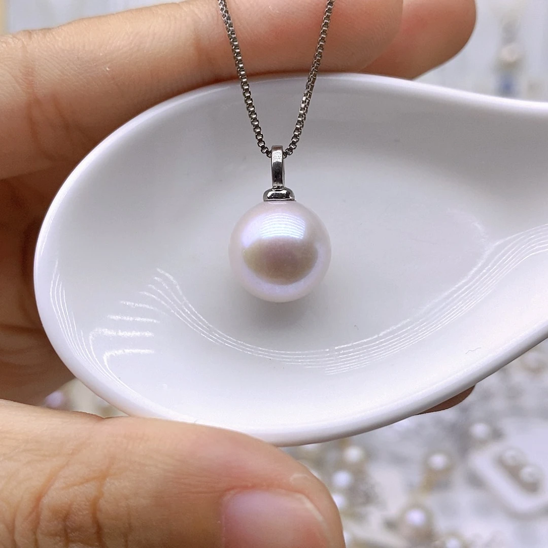 淡水珍珠未镶嵌吊坠(赠链)