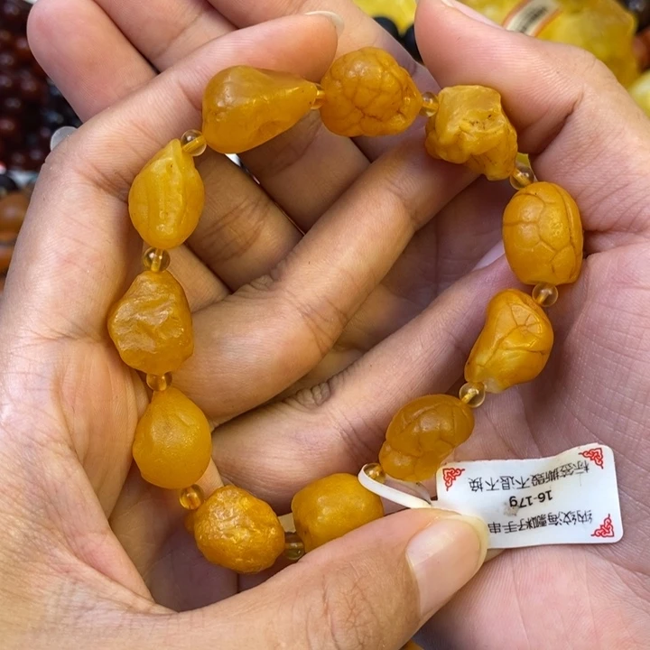 琥珀未镶嵌珠宝奇石