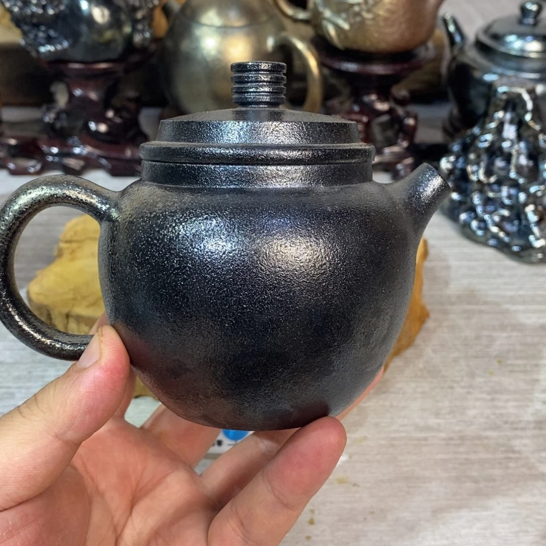 心***主云南建水紫陶柴烧壶