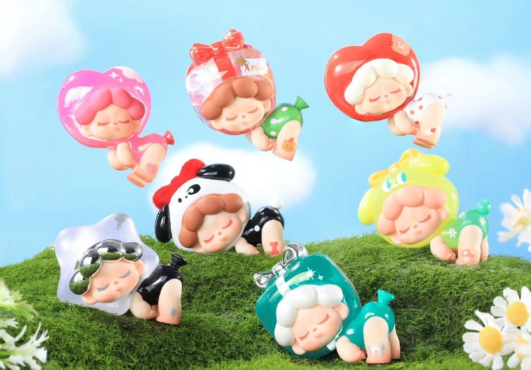 【踩数字】wendy逃离地心小队系列mini盲盒摆件可爱生日礼物