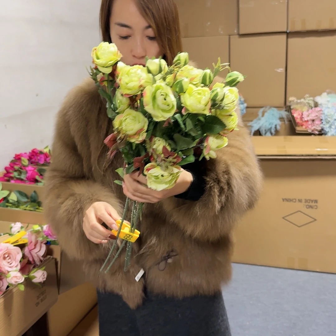 69号「闪购」仿真花，公主请下单