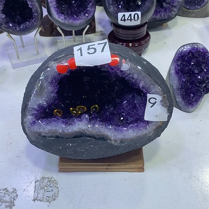 珠宝半成品紫晶未镶嵌157