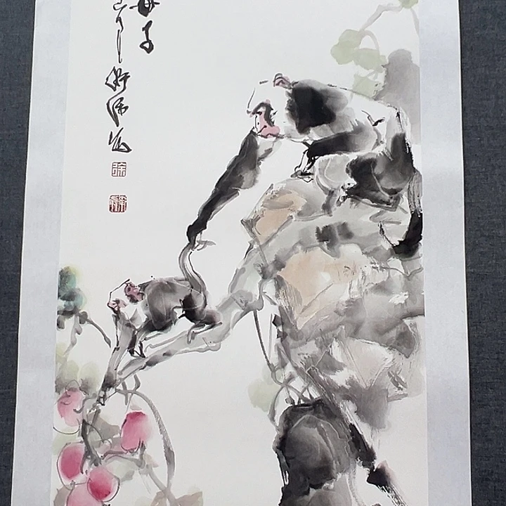 国画书画作品多次