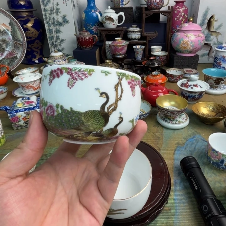 摆件景德镇陶瓷老厂瓷13