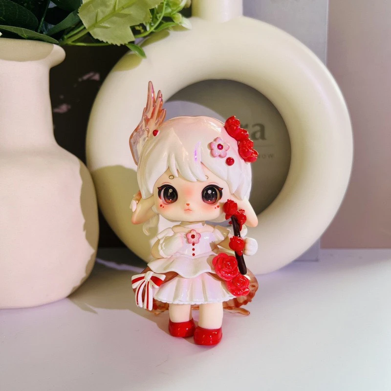 正版RuBy露比茶仙坊盲盒可爱女孩古风潮玩公仔摆件玩偶娃娃礼物品