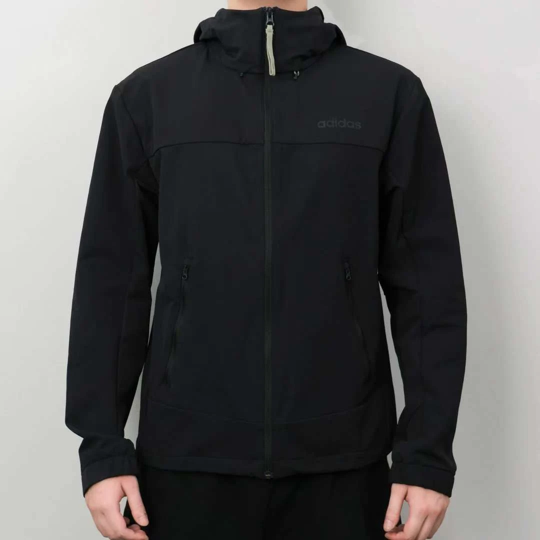 adidas阿迪达斯官方轻运动夹克男套头圆领运动服男装JL5912