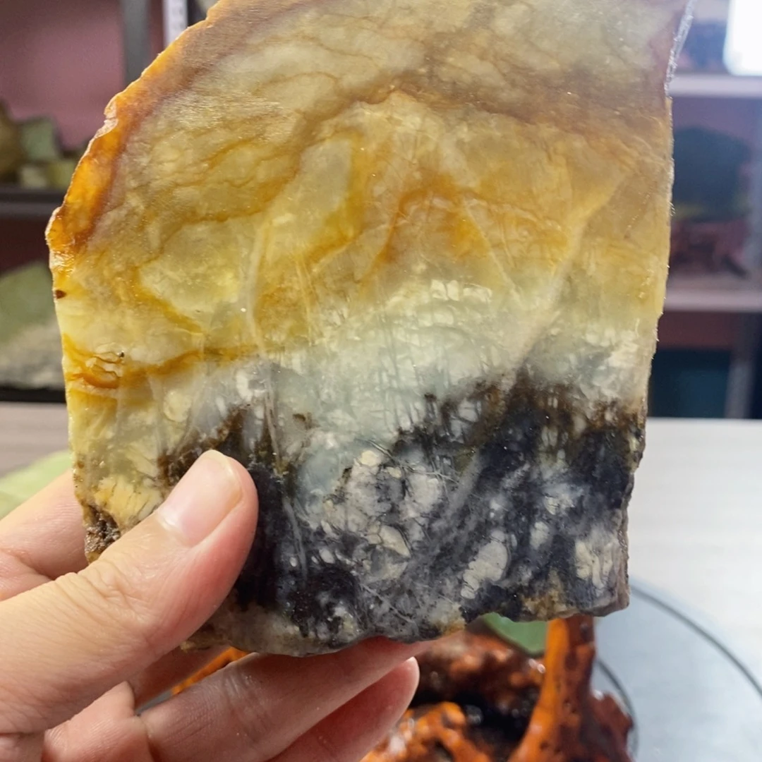 蛇纹石玉未镶嵌岫玉原石蛇纹石玉