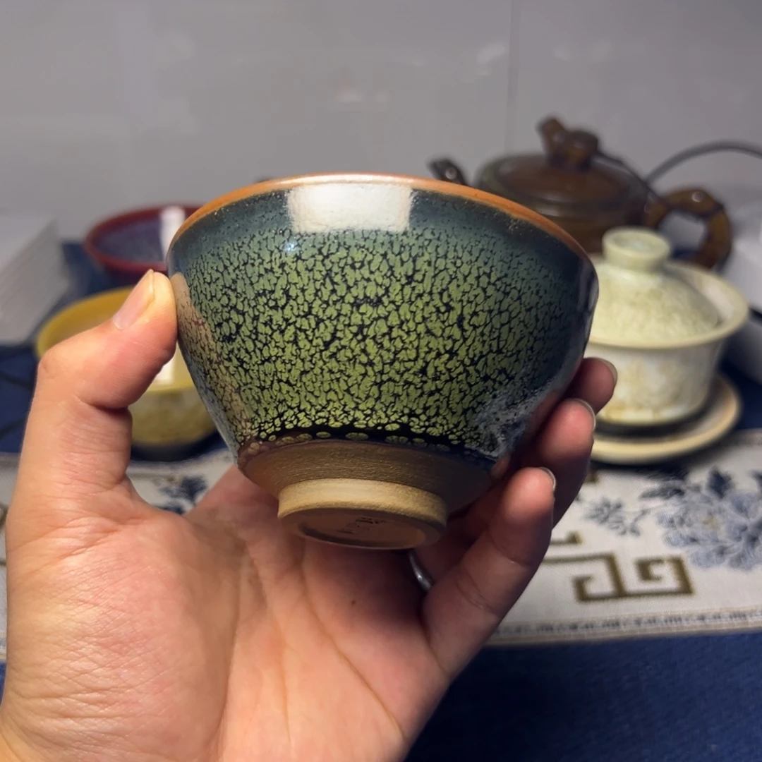 建阳建盏喝茶主人杯