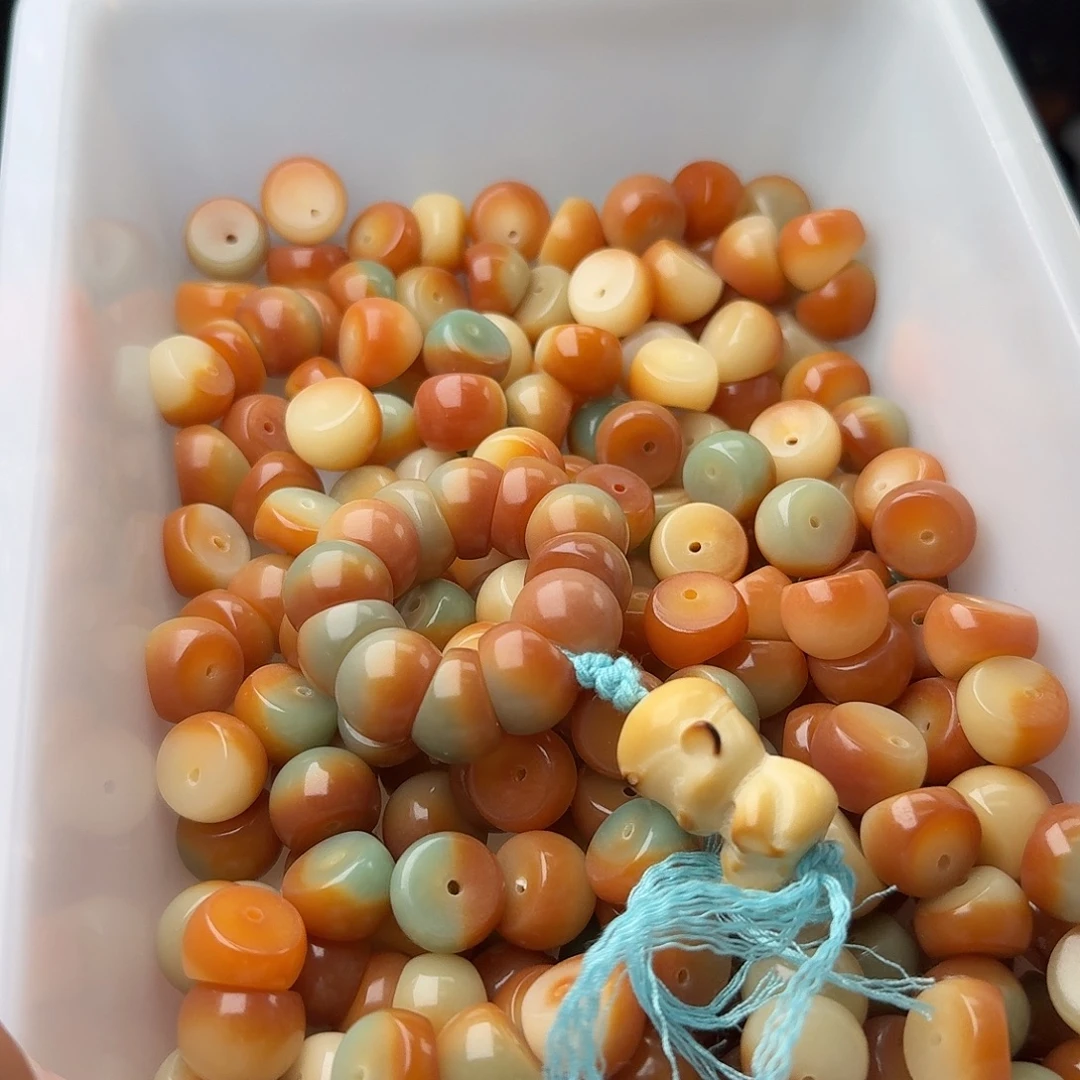 吊坠菩提根/象牙果50颗半夏大肠14