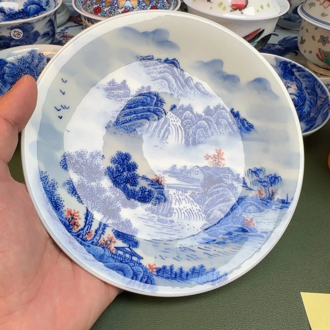 纯手工纯手绘茶具244