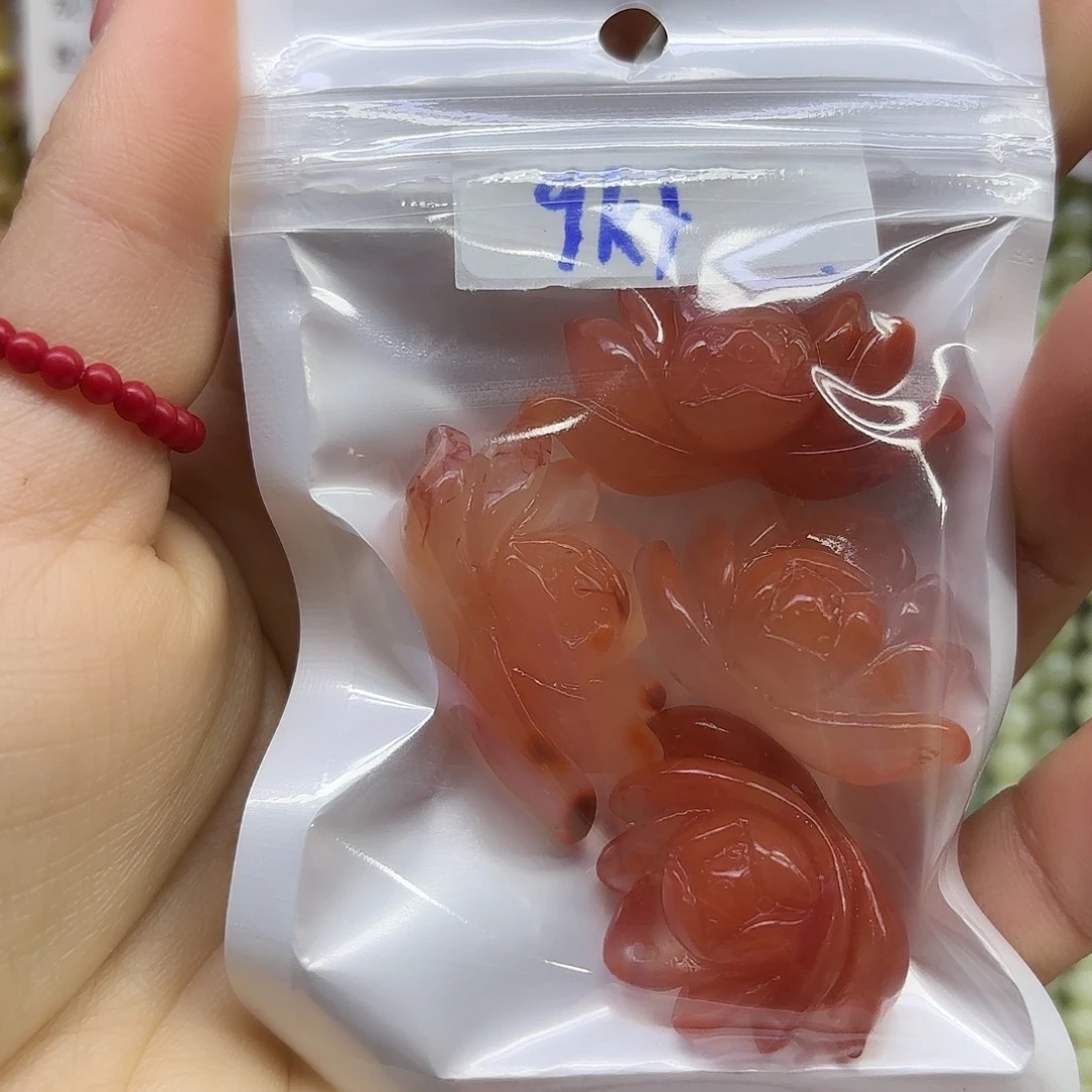 南红玛瑙未镶嵌珠宝半成品