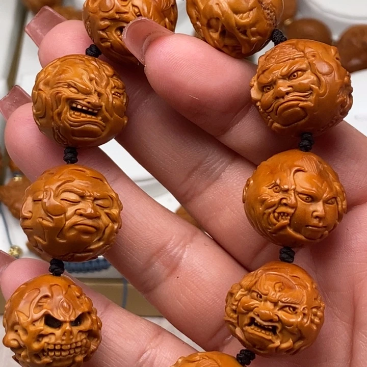 橄榄核手串/手链橄榄核雕工艺