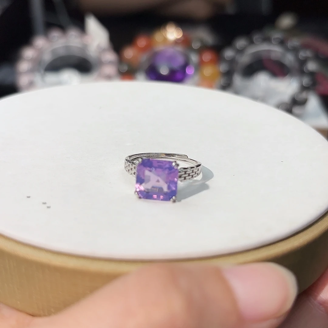 水晶手链未镶嵌紫玉晶