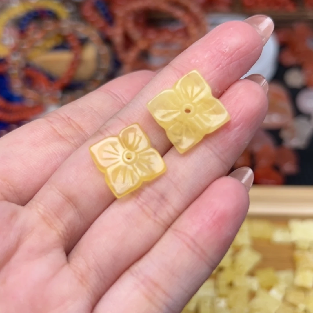 琥珀吊坠(不含链)未镶嵌