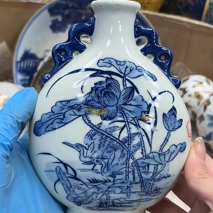 瓷片瓷器摆件 瓷器摆件