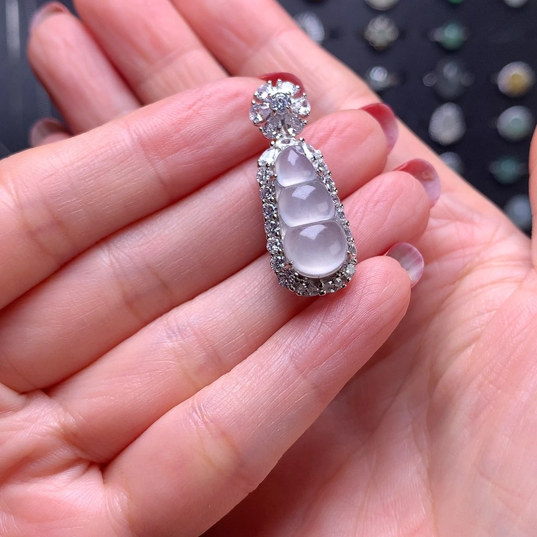 颈饰银S925镶嵌翡翠大****风111111111