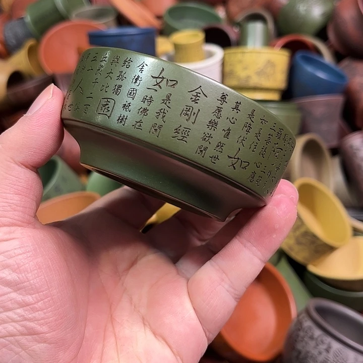 紫砂茶杯全手工紫砂主人杯