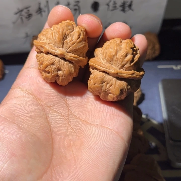 文玩核桃吊坠蛤蟆38全品