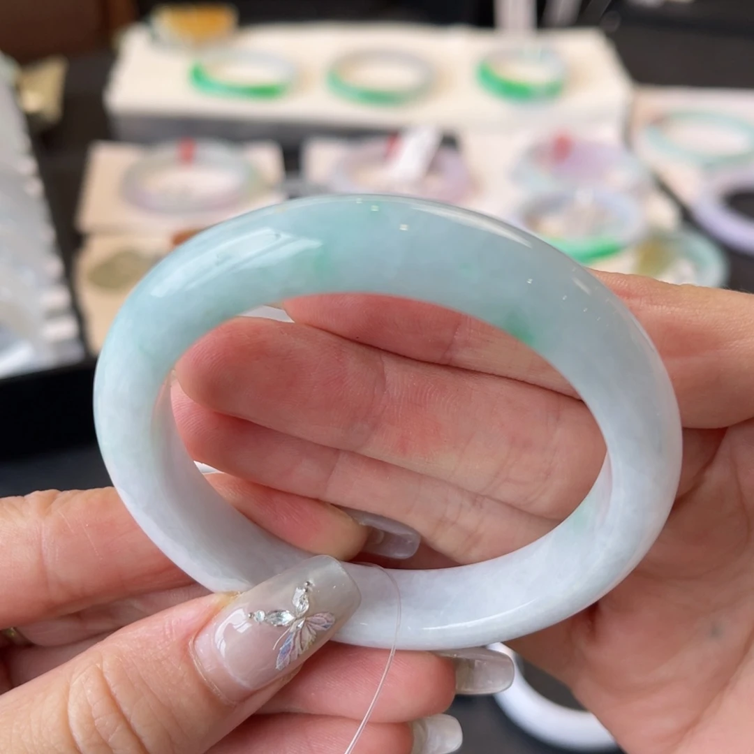 翡翠手镯未镶嵌10号链接