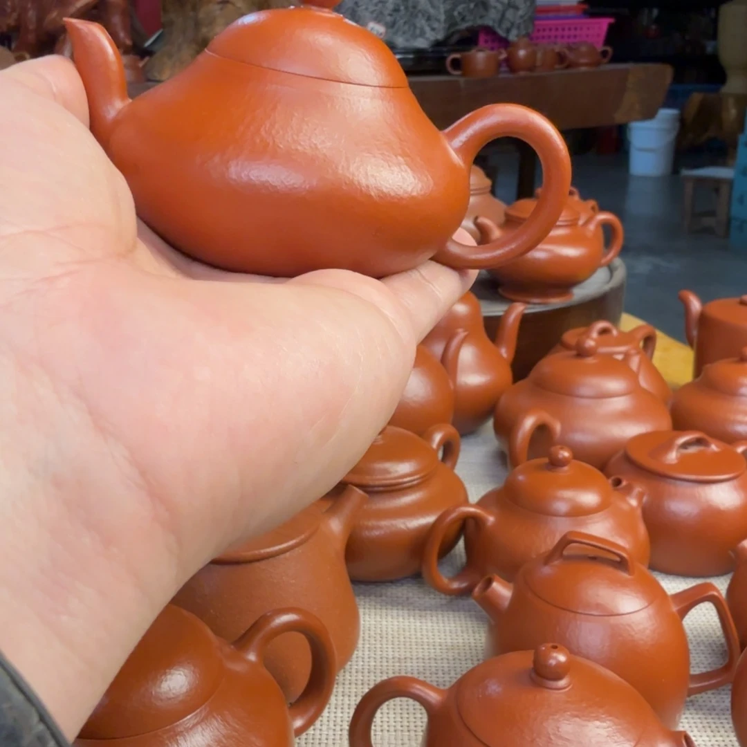 紫砂壶全手工制作梨型