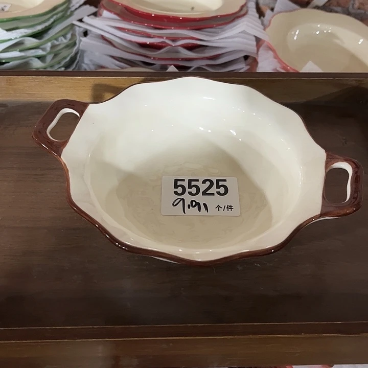 搪瓷微瑕外贸餐具5525