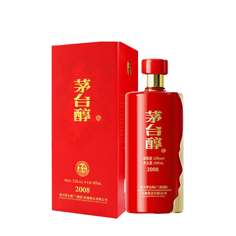 MOUTAI/茅台集团保健茅台醇2008 酱香白酒送礼自饮收藏53度500ml