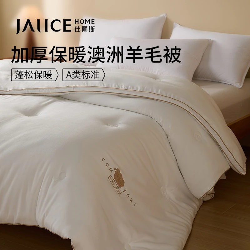 佳丽斯澳洲柔软棉被芯被子过冬神器春秋澳洲进口澳洲羊毛被商品图