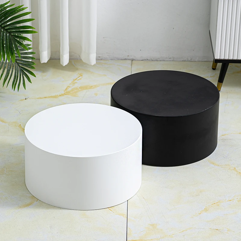 暴力熊摆件底座增高台圆形底座展台模特地台圆柱展示台直播间站台