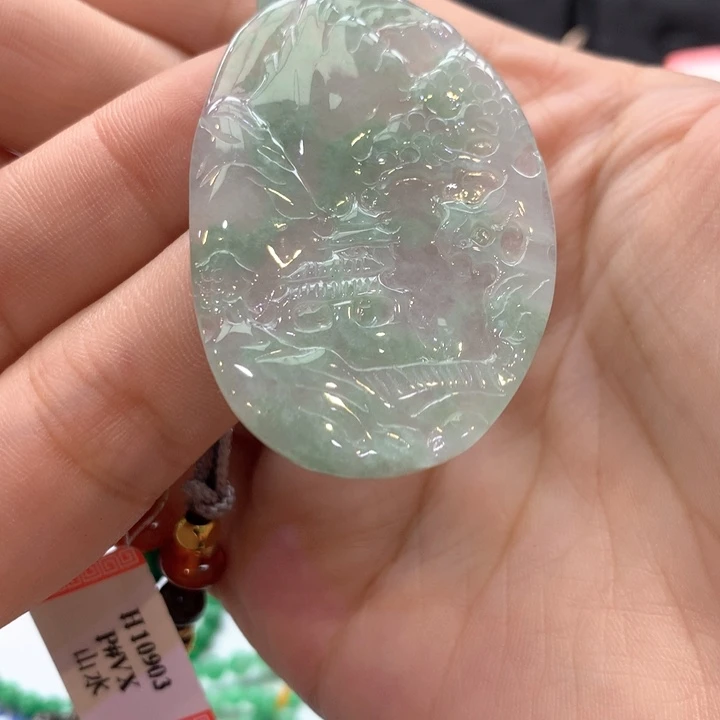 翡翠吊坠(不含链)未镶嵌吊坠