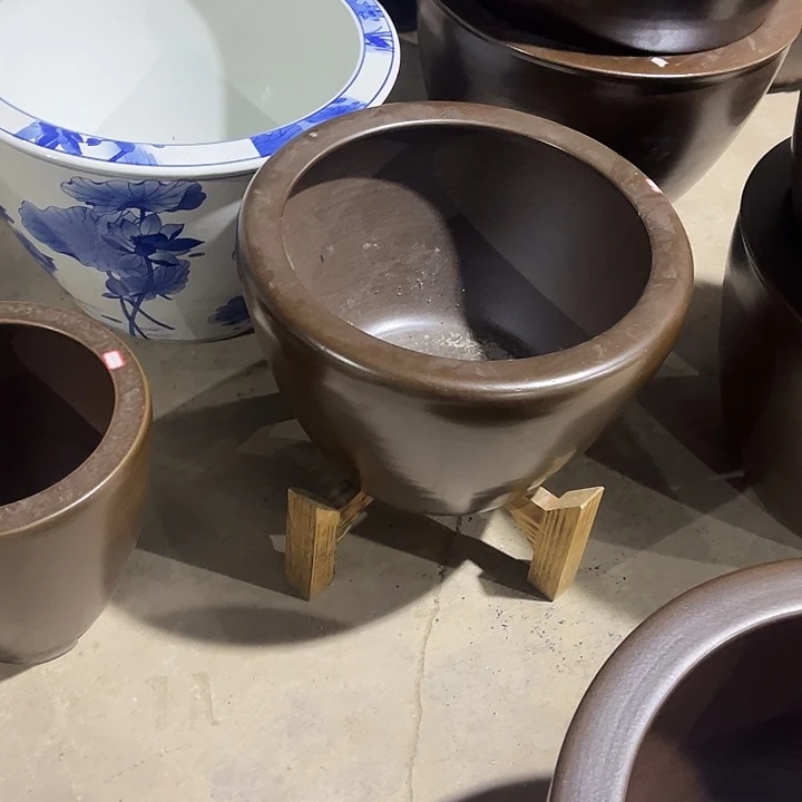 泸***锅景德镇陶瓷鱼缸艺术