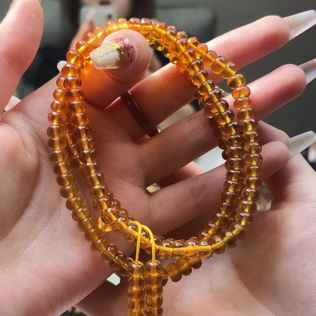 琥珀未镶嵌裸石抚顺琥珀6➕108金珀