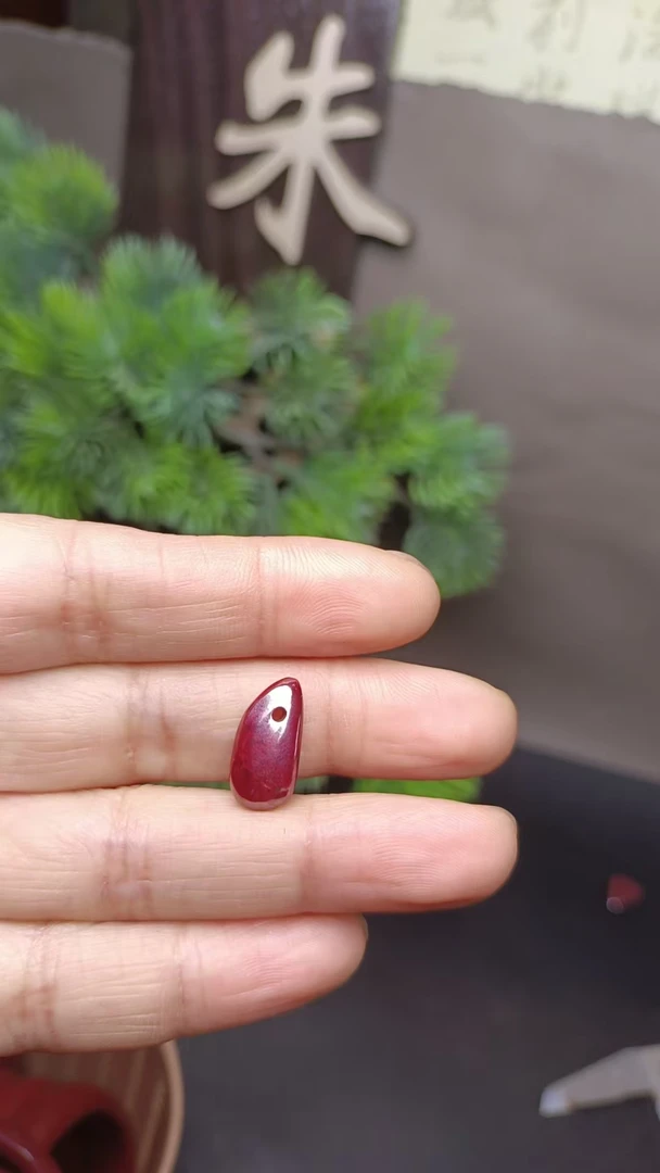 含辰砂工艺品辰砂随型吊坠