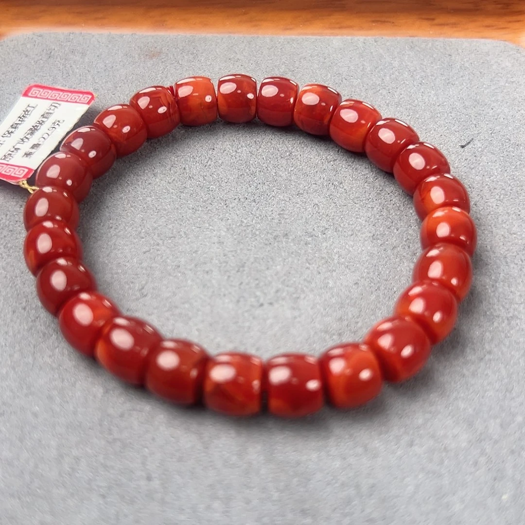 南红玛瑙未镶嵌手串