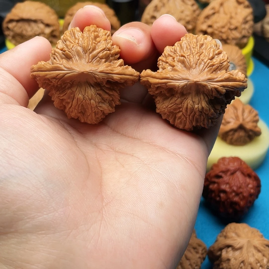 吊坠文玩核桃虎头44