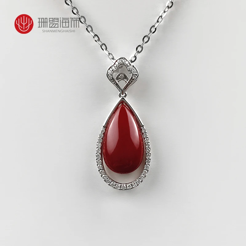 非金属木质吊坠 阿卡水滴珊珊吊坠