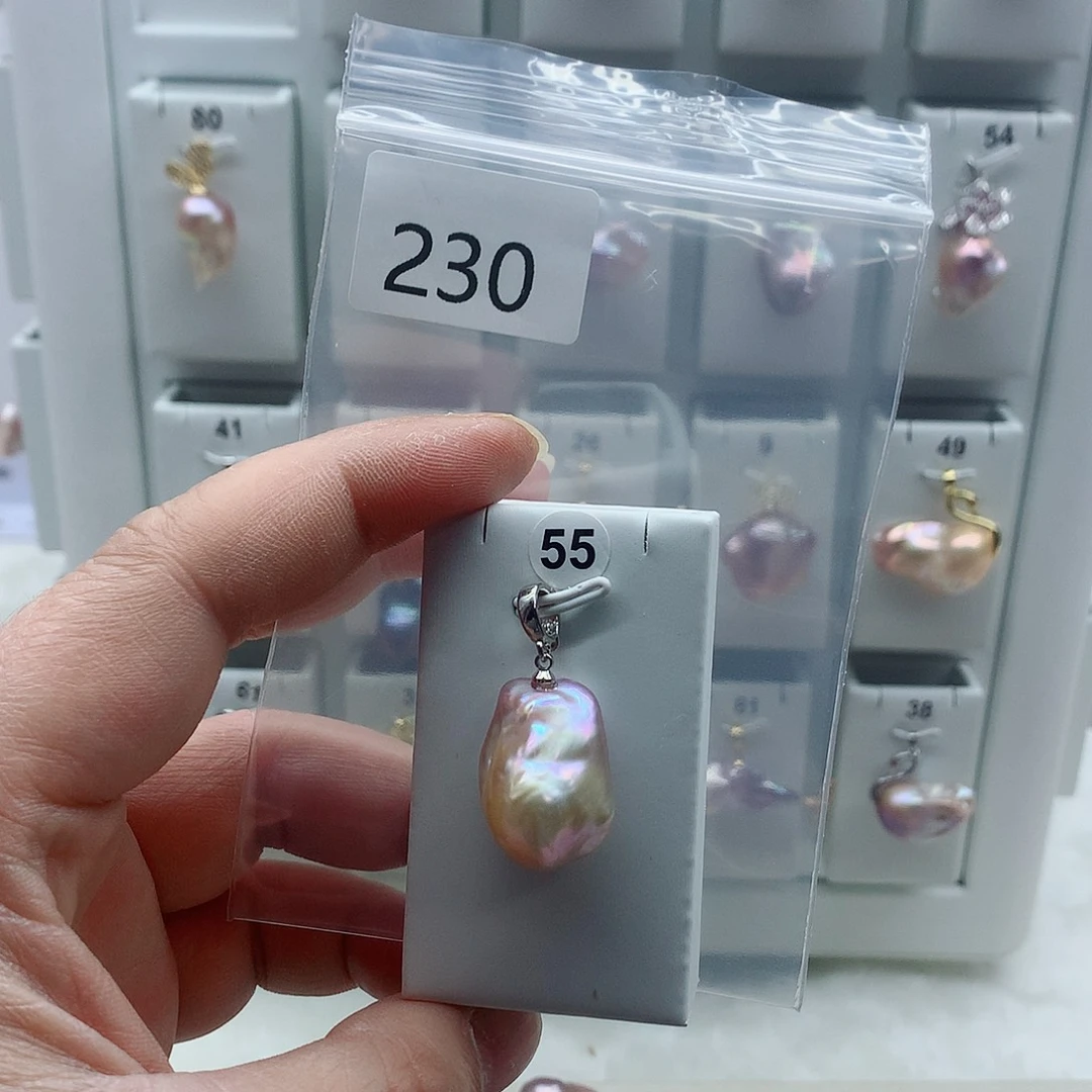 吊坠(不含链)合金淡水珍珠