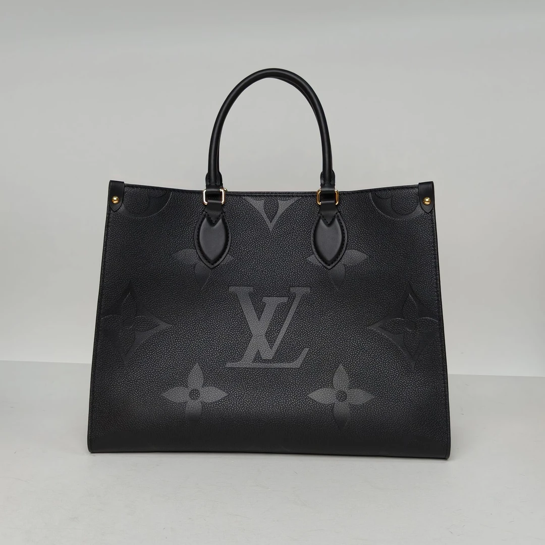 未使用 LouisVuitton/路易威登 【念念】Onthego 中号 35 黑色包