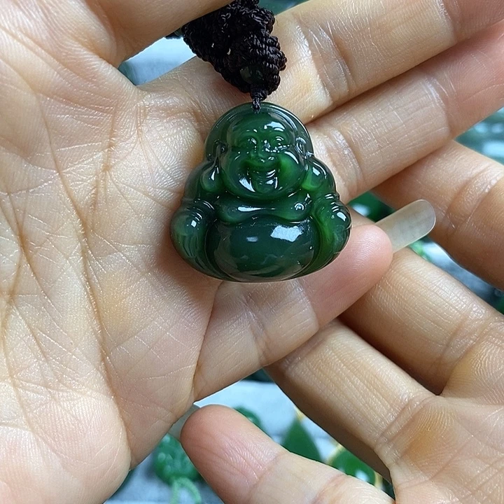 吊坠(不含链)未镶嵌和田玉（碧玉）27