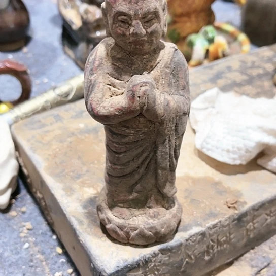 瓦当摆件摆件茶桌茶台陶瓷盆***景