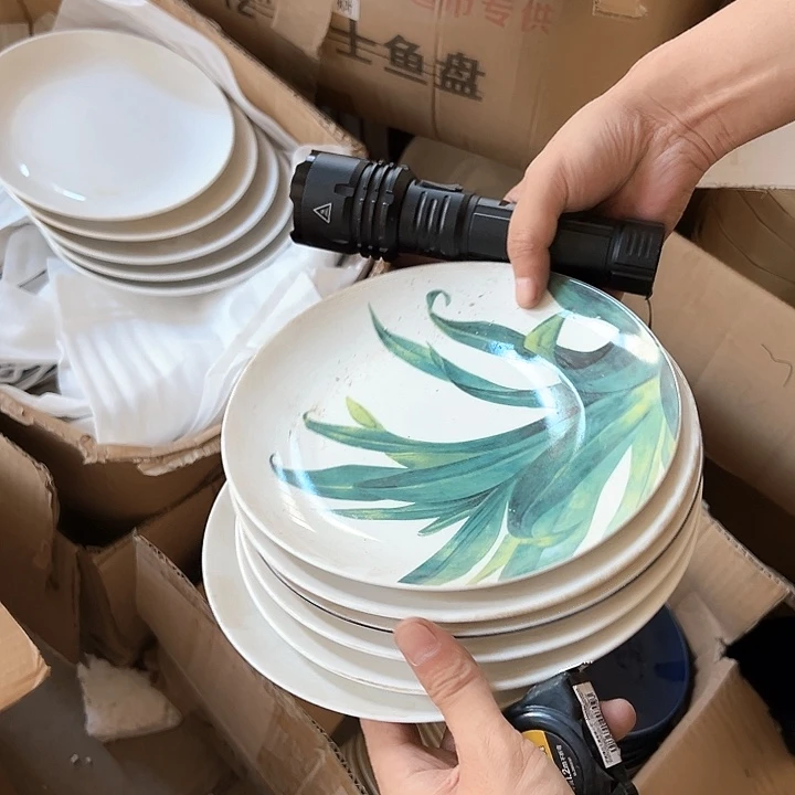 微瑕不退不换不补发 混搭绿植盘6只