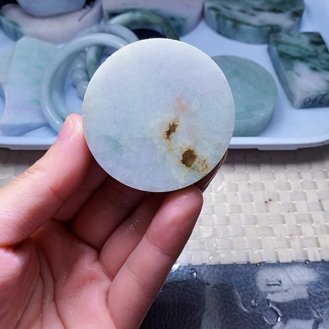 翡翠未镶嵌颈饰988