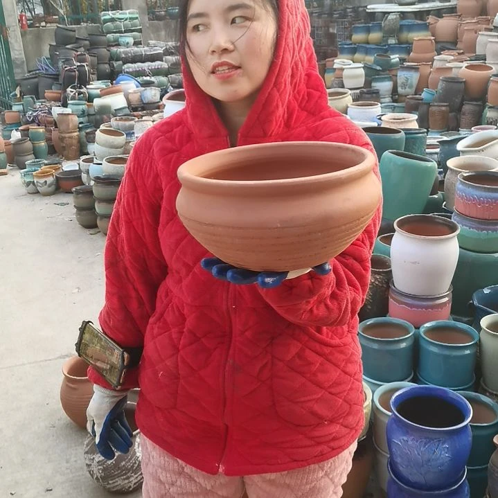 红陶口24高13瑕疵