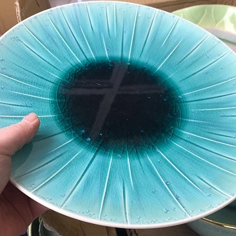 盘陶瓷制品满25拼单发货默认微瑕