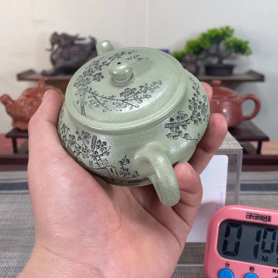 紫砂茶壶一****彩微瑕也可以