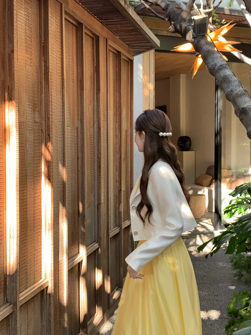 EIA一尧【伊丽莎白】气质千金高级短外套春季轻奢设计感西装外套女