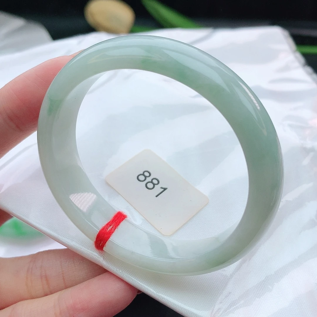 翡翠手镯未镶嵌53贵妃880881