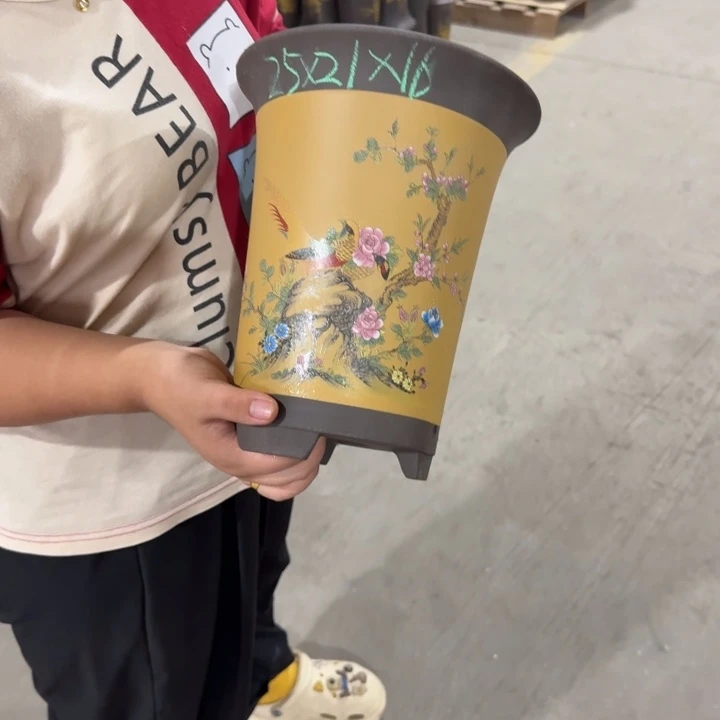 紫砂花盆紫砂花盆破损补发